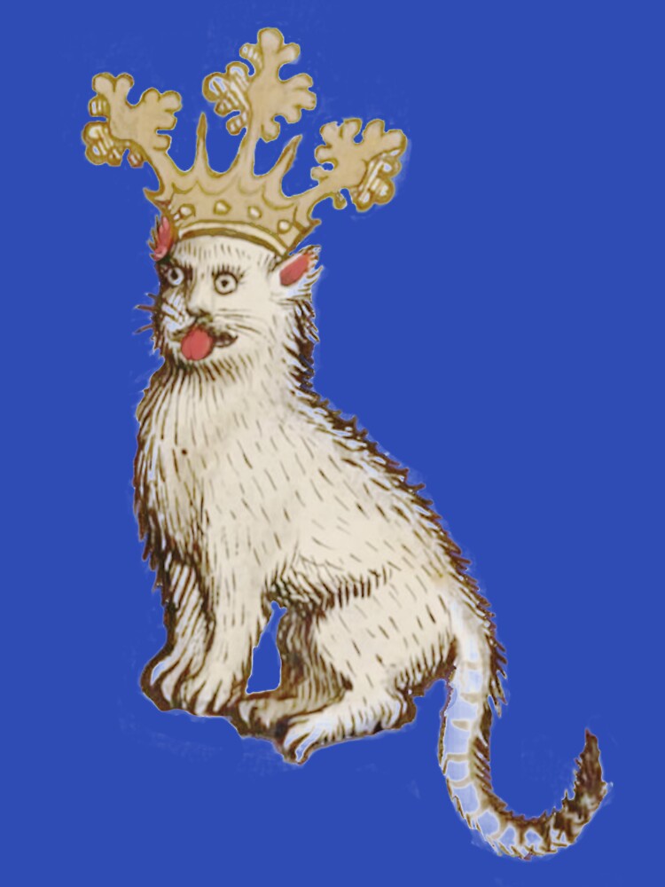 Medieval Heraldic Cat by TheWitchsWolf T-Shirts, Hoodie, Sweatshirt | BlankRebels.com (Image 3)