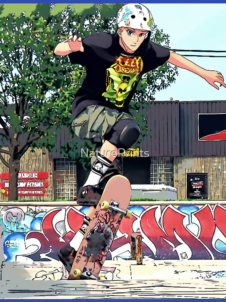 On Edge - Skateboarding Trick by NaturePrints T-Shirts, Hoodie, Sweatshirt | BlankRebels.com (Image 3)