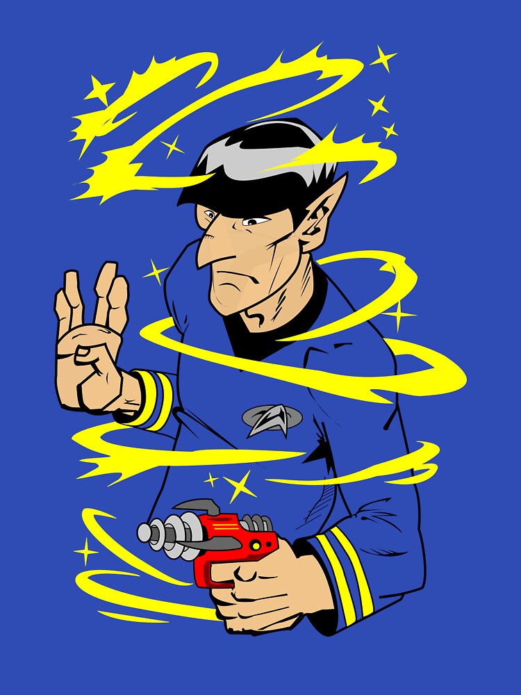 Spock attacks by MikeMoreArt T-Shirts, Hoodie, Sweatshirt | BlankRebels.com (Image 3)