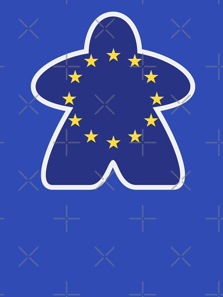 Eurogaming Euro Meeple by brainthought T-Shirts, Hoodie, Sweatshirt | BlankRebels.com (Image 3)