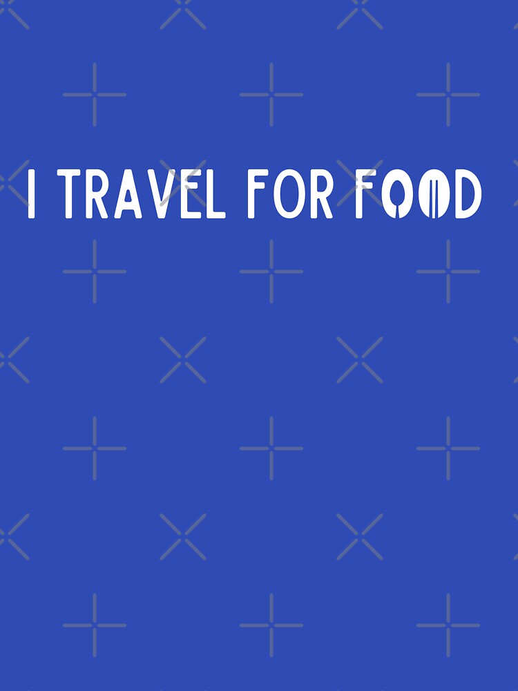I Travel For Food | Spoon and Chopsticks by WycWycCo T-Shirts, Hoodie, Sweatshirt | BlankRebels.com (Image 3)