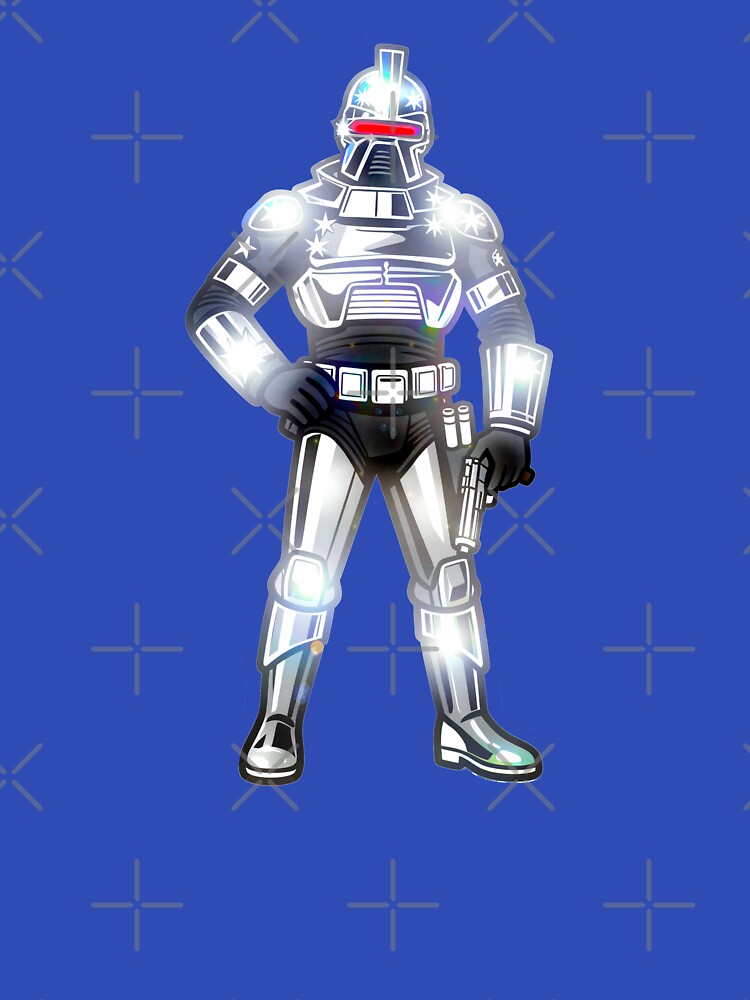Galactica's Cutest Fleet: Cylon Centurion (1978) by CleverCulture T-Shirts, Hoodie, Sweatshirt | BlankRebels.com (Image 3)