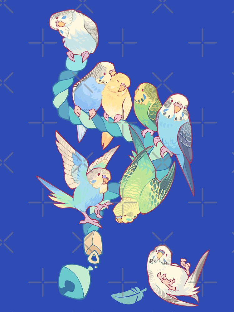 Budgie bunch bubblegum ice cream flavored by Colordrilos T-Shirts, Hoodie, Sweatshirt | BlankRebels.com (Image 3)