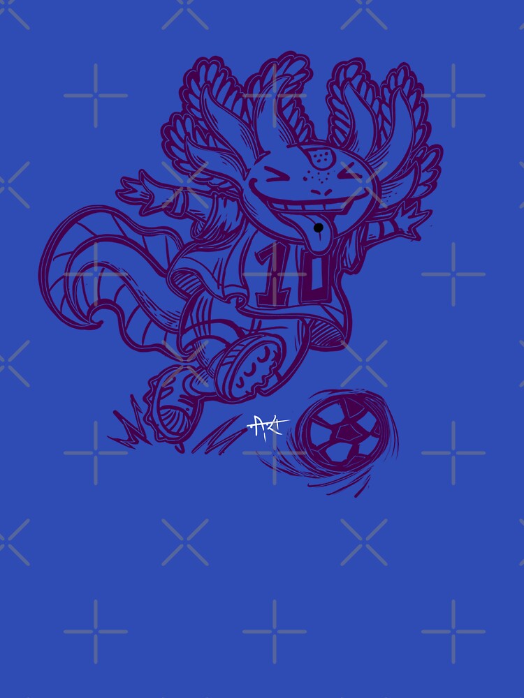 Purple Axolotl soccer player by UrielCalavera T-Shirts, Hoodie, Sweatshirt | BlankRebels.com (Image 3)