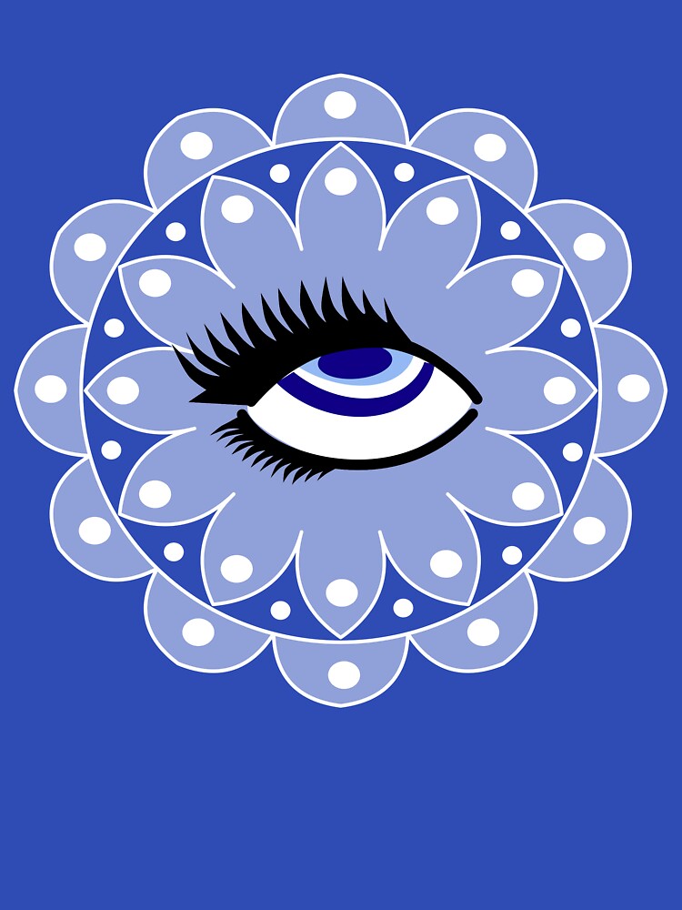 Mandala Evil Eye Roll by umeimages T-Shirts, Hoodie, Sweatshirt | BlankRebels.com (Image 3)