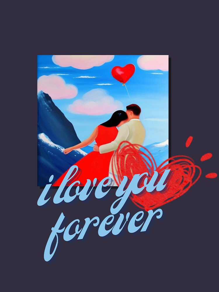 valentine i love you forever by sena McLovin T-Shirts, Hoodie, Sweatshirt | BlankRebels.com (Image 3)