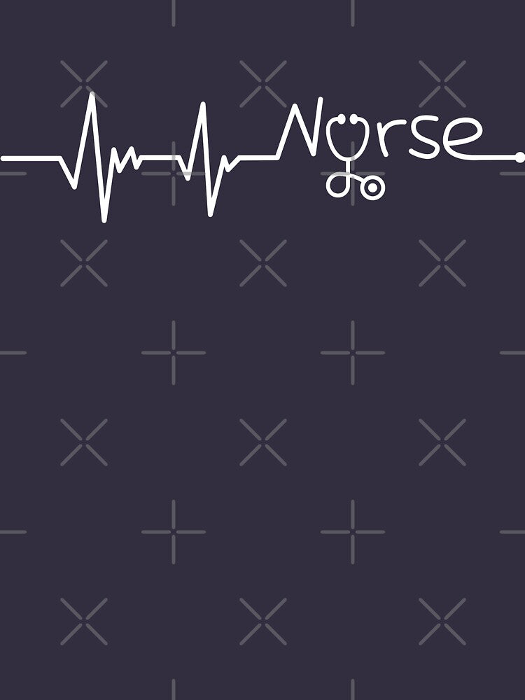 NURSE TEE HEARTBEAT by niftee Hoodie, Sweatshirt | BlankRebels.com (Image 2)