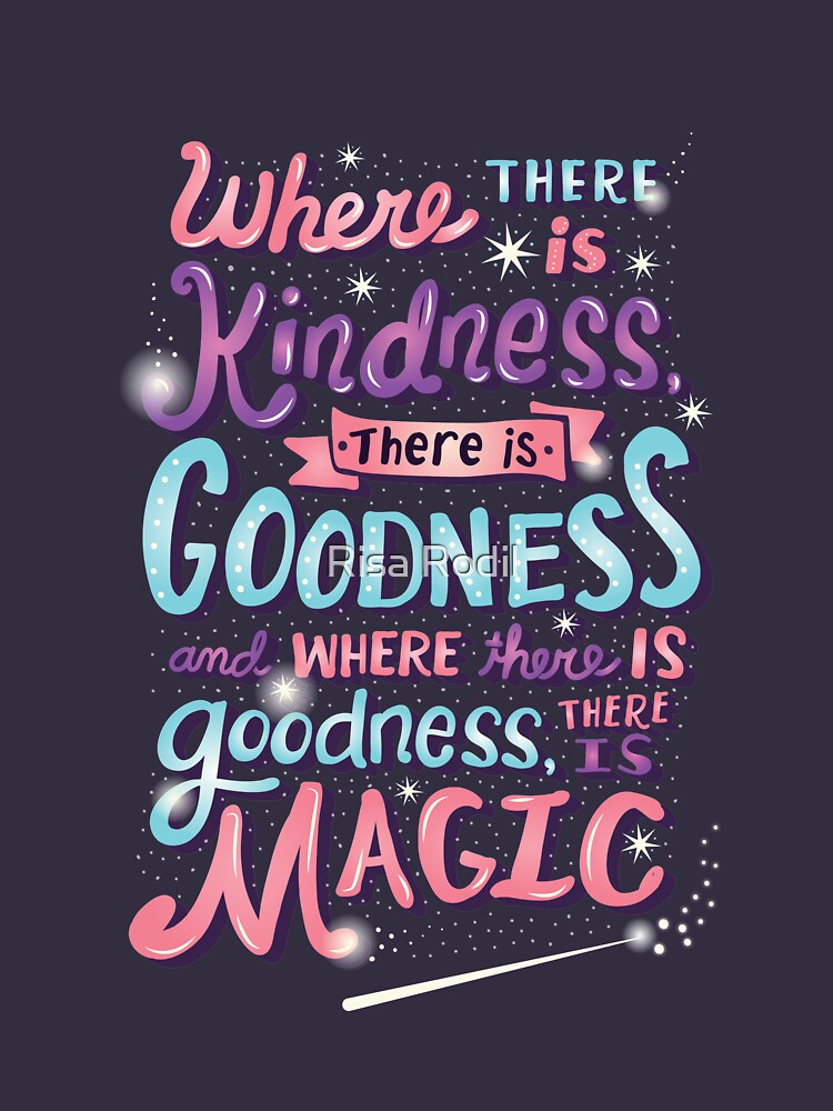Kindness, Goodness, & Magic by Risa Rodil T-Shirts, Hoodie, Sweatshirt | BlankRebels.com (Image 3)