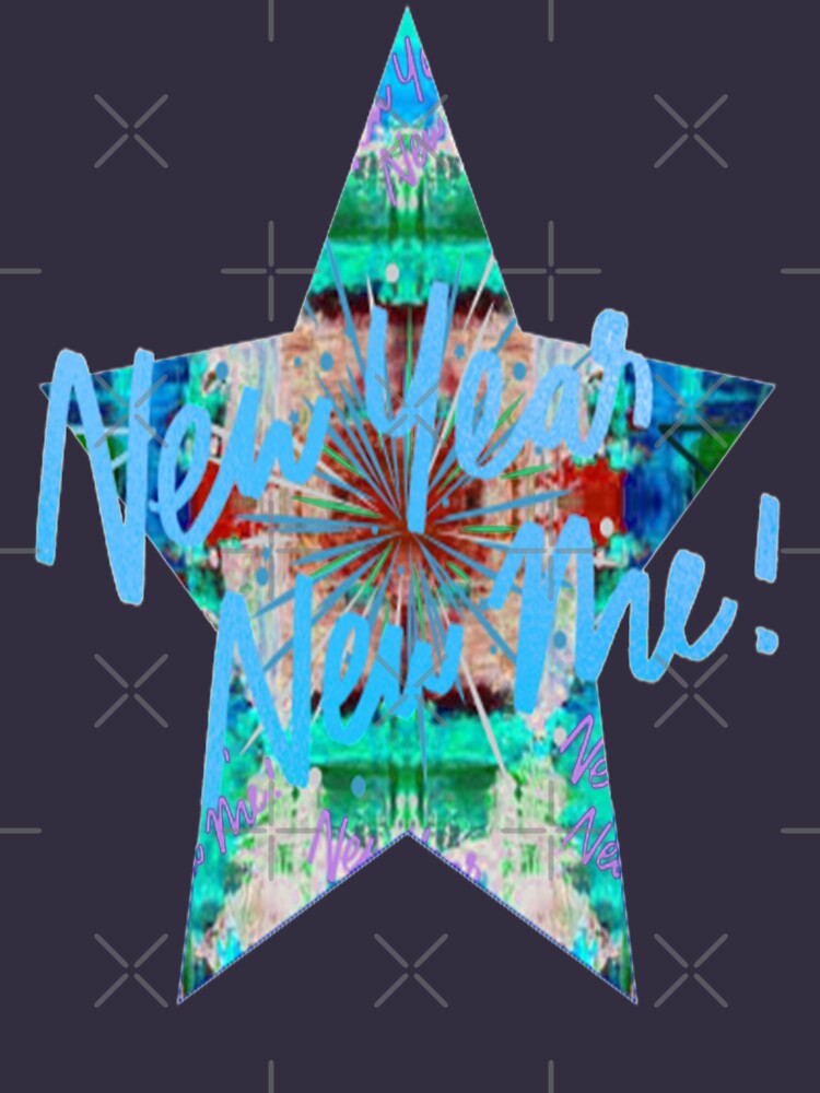 New Year New Me Graphic Abstract Lettering Design,3, Howdy New Year,New Years Celebration, New Years Eve... (Image 2)