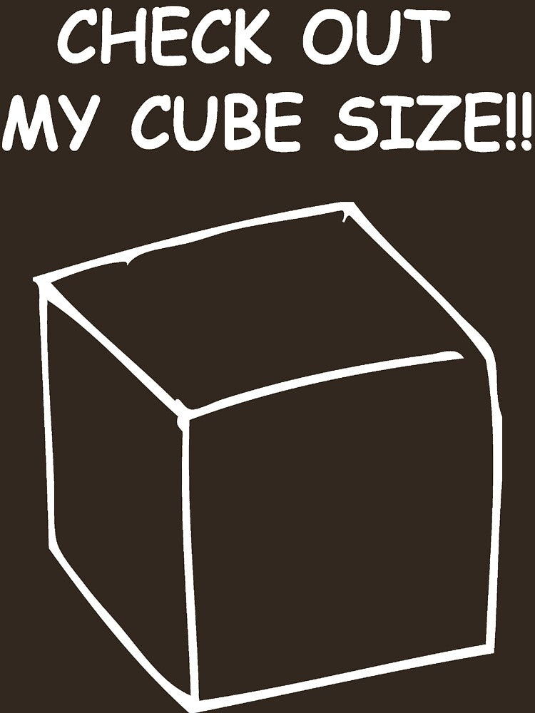 Cube size by Janelle Tarnopolski T-Shirts, Hoodie, Sweatshirt | BlankRebels.com (Image 3)