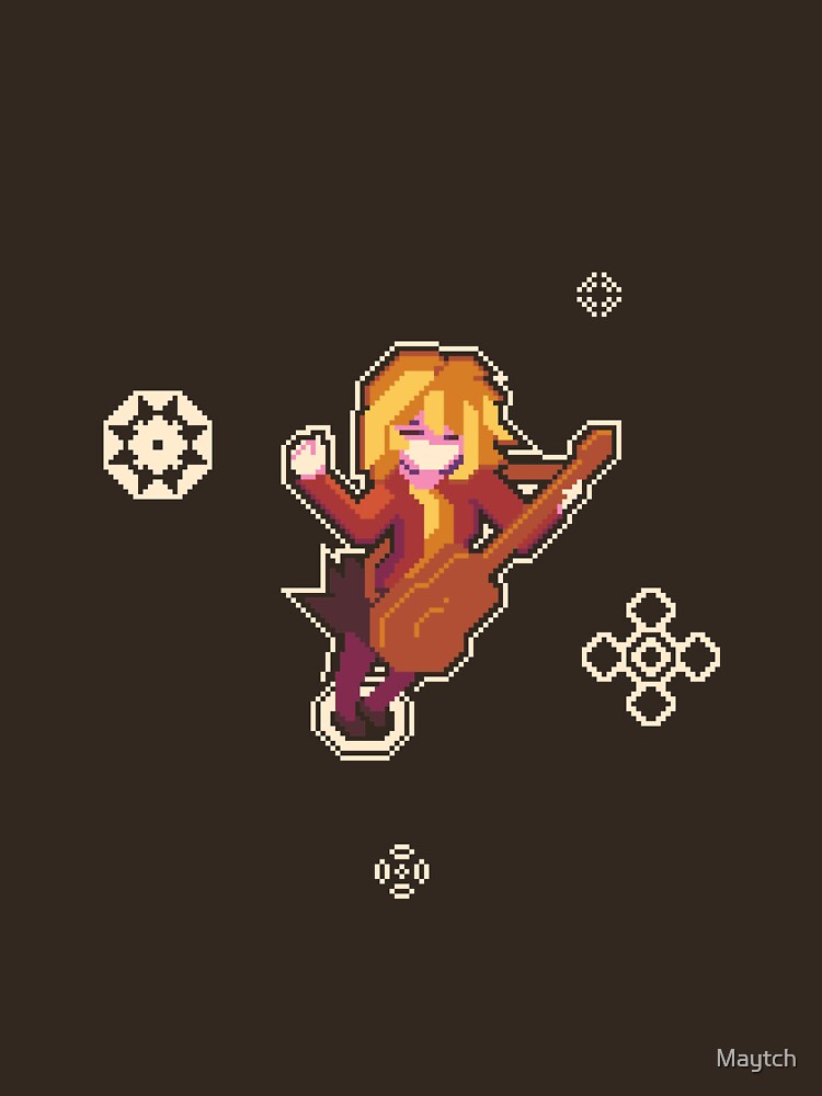 Pixel Art Guitar Girl by Maytch T-Shirts, Hoodie, Sweatshirt | BlankRebels.com (Image 3)