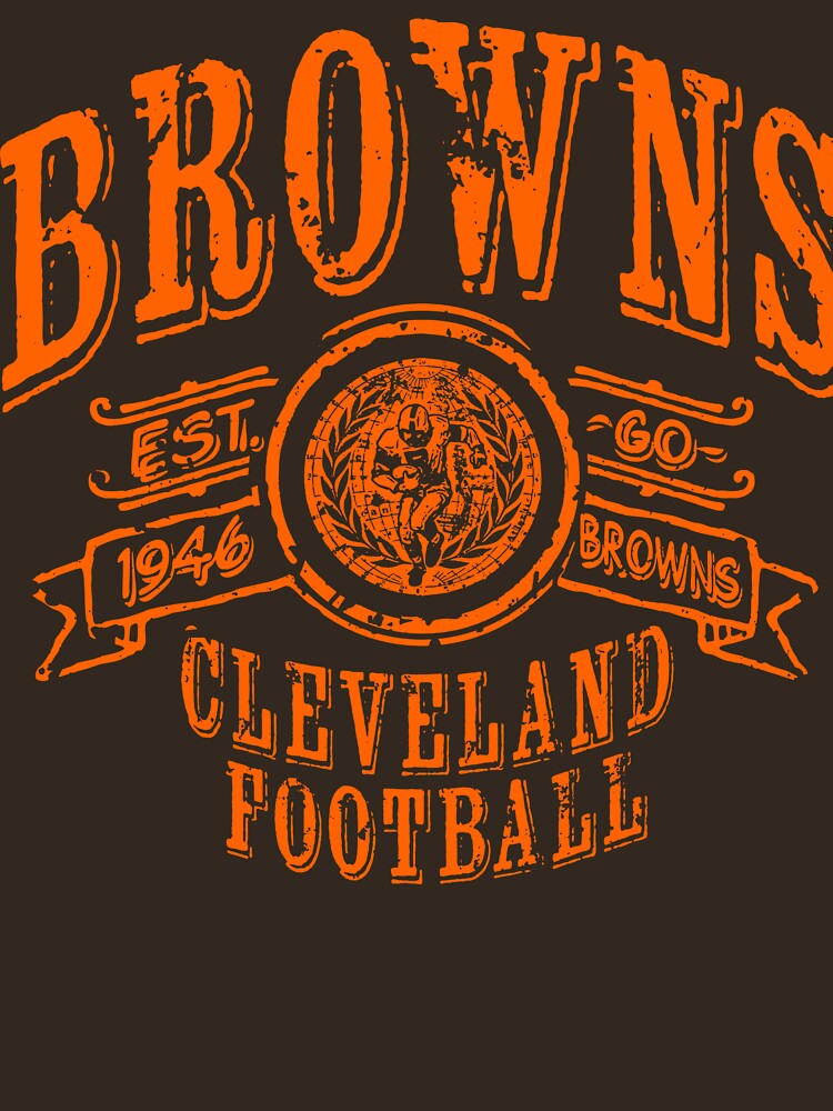 Browns Vintage Football by BrewU T-Shirts, Hoodie, Sweatshirt | BlankRebels.com (Image 3)