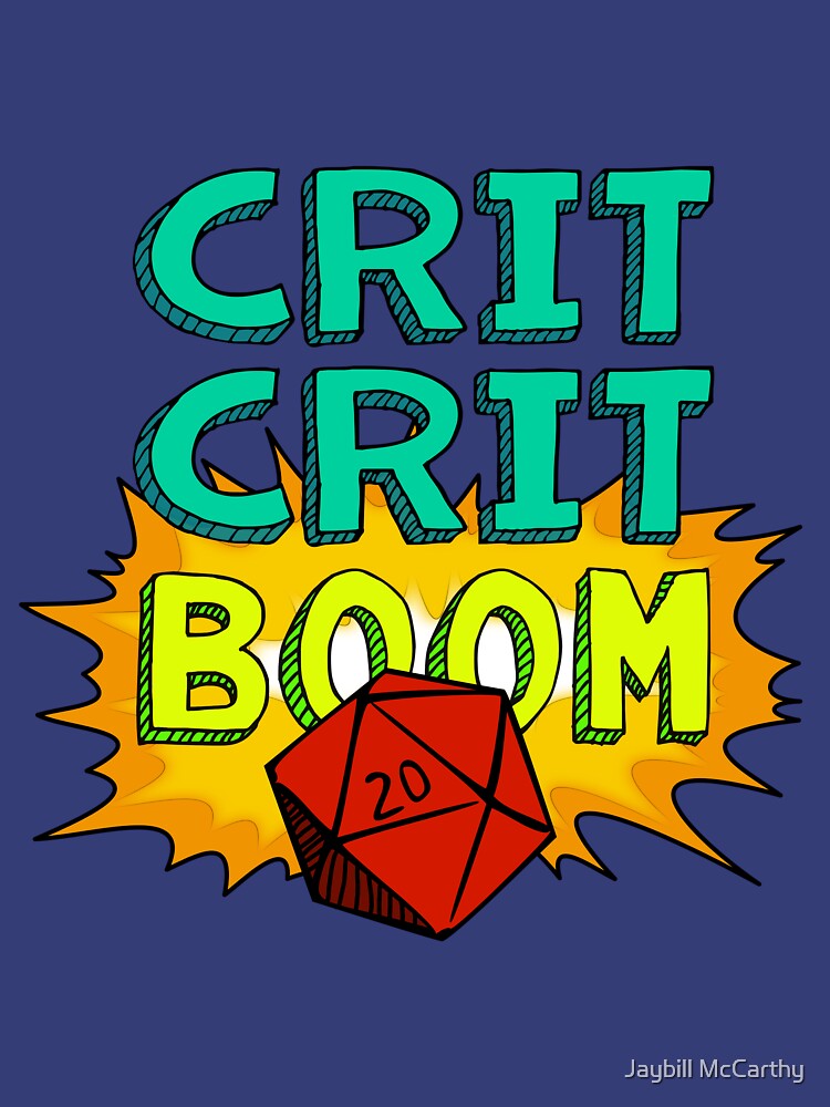 Crit Crit Boom by Jaybill McCarthy T-Shirts, Hoodie, Sweatshirt | BlankRebels.com (Image 2)
