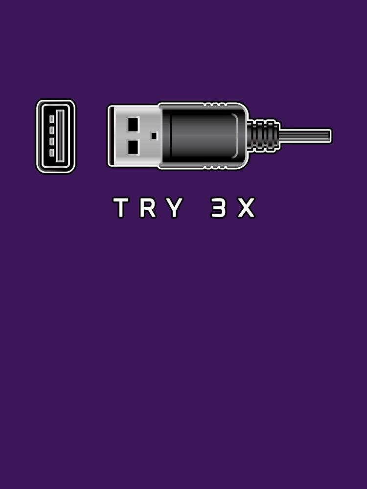 Try 3x by Bad Doggie Designs T-Shirts, Hoodie, Sweatshirt | BlankRebels.com (Image 3)