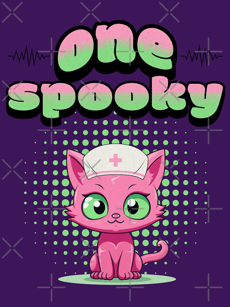 One Spooky Nurse by RockBeeDesigns T-Shirts, Hoodie, Sweatshirt | BlankRebels.com (Image 3)