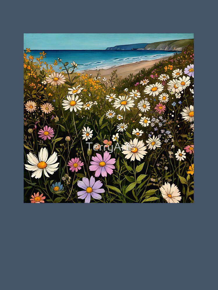 Cottagecore Wildflowers Coastal Boho Style Countryside 3 of 4 by Beachy