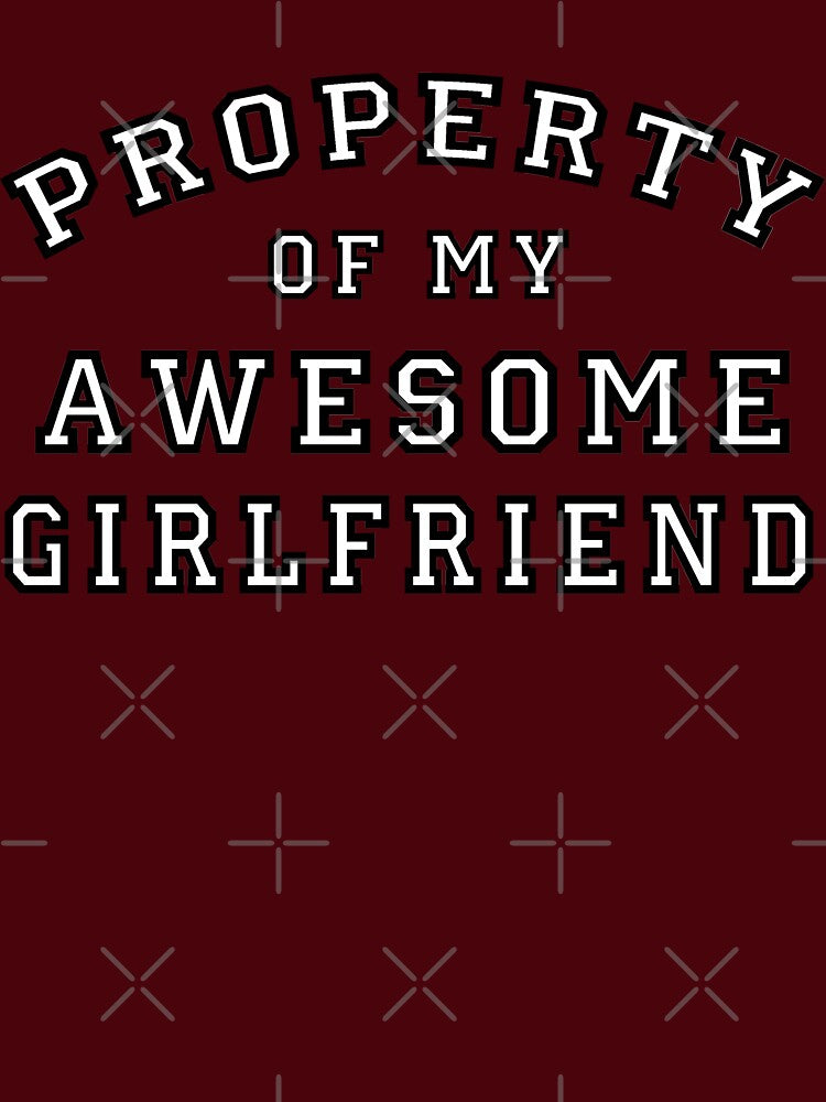 property of my awesome girlfriend by Brandon & Jaymiee T-Shirts, Hoodie, Sweatshirt | BlankRebels.com (Image 3)