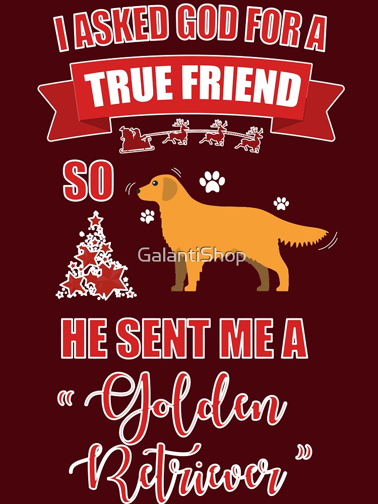Golden Retriever Mom & Dad Christmas Gifts by GalantiShop T-Shirts, Hoodie, Sweatshirt | BlankRebels.com (Image 3)