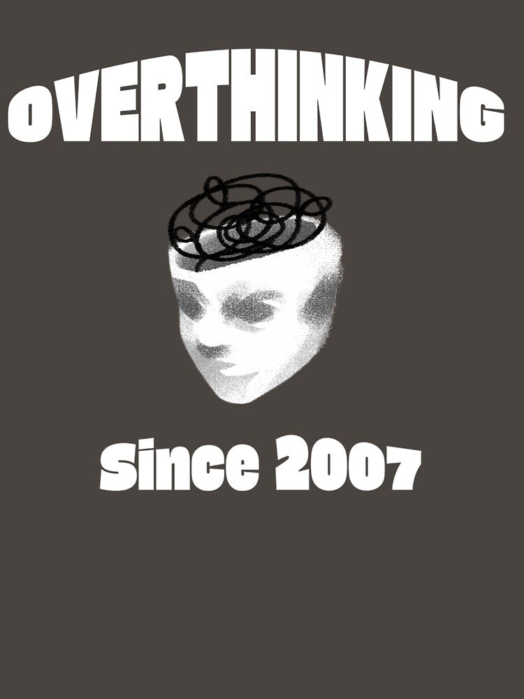 Overthinking by isabelahcz T-Shirts, Hoodie, Sweatshirt | BlankRebels.com (Image 3)