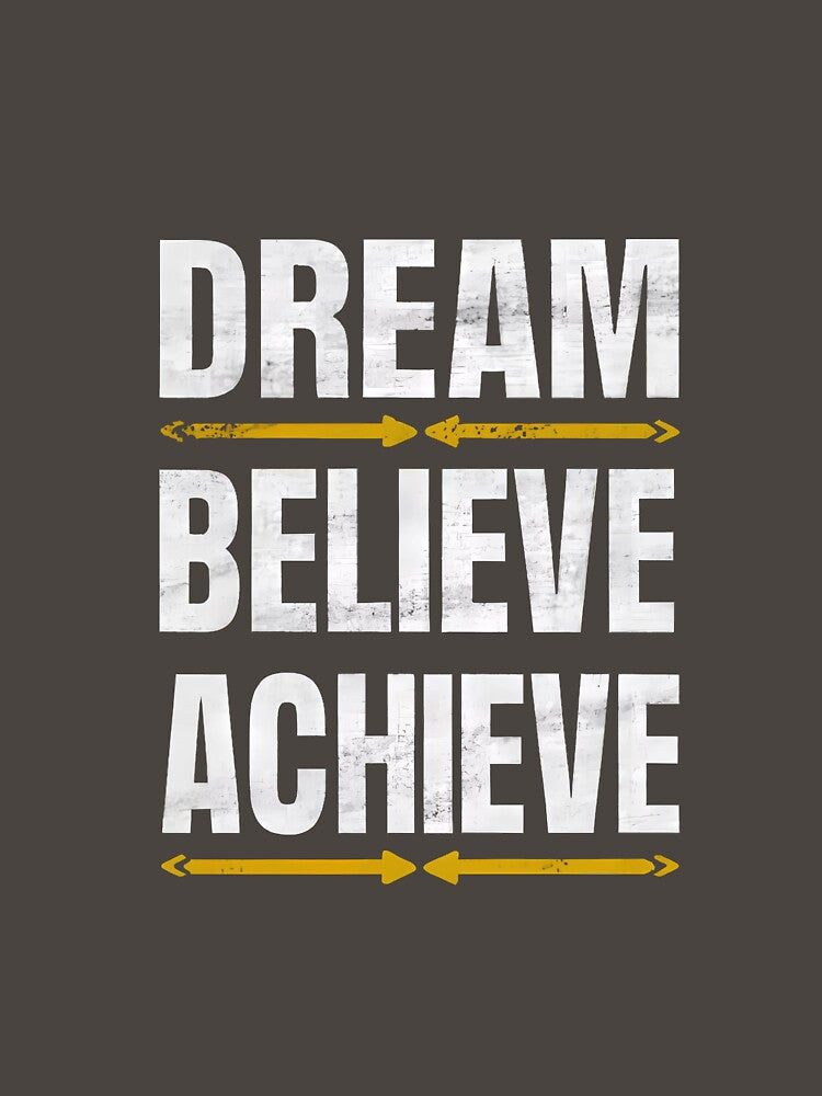 Dream Believe Achieve by Inkspire Haven T-Shirts, Hoodie, Sweatshirt | BlankRebels.com (Image 3)