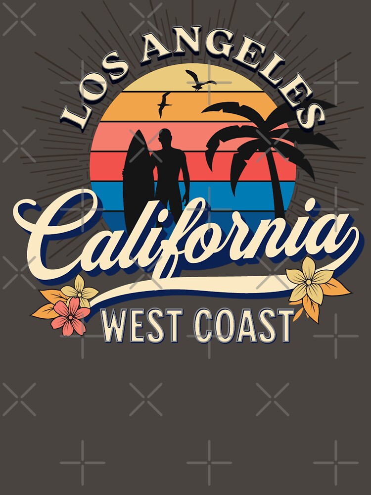 Beaches Surfing Los Angeles California T-Shirts, Hoodie, Sweatshirt