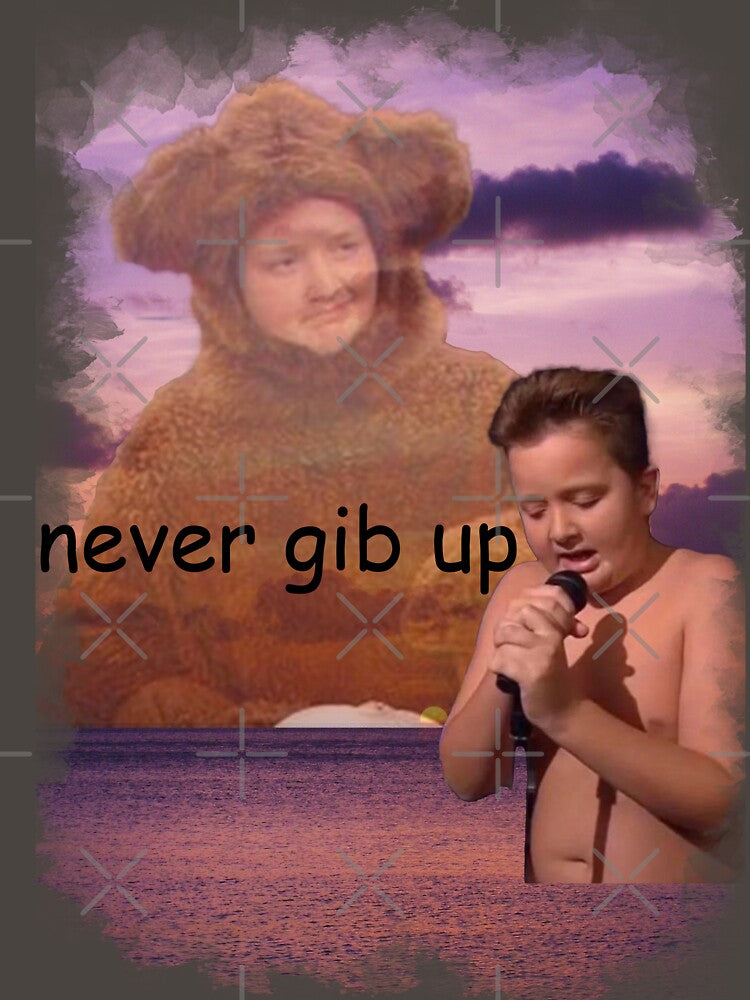 never gib up gibby by InMyMentalEra T-Shirts, Hoodie, Sweatshirt | BlankRebels.com (Image 3)