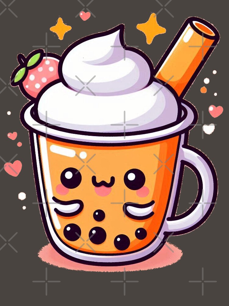 Little cute boba tea character by piairz-shop T-Shirts, Hoodie, Sweatshirt | BlankRebels.com (Image 3)
