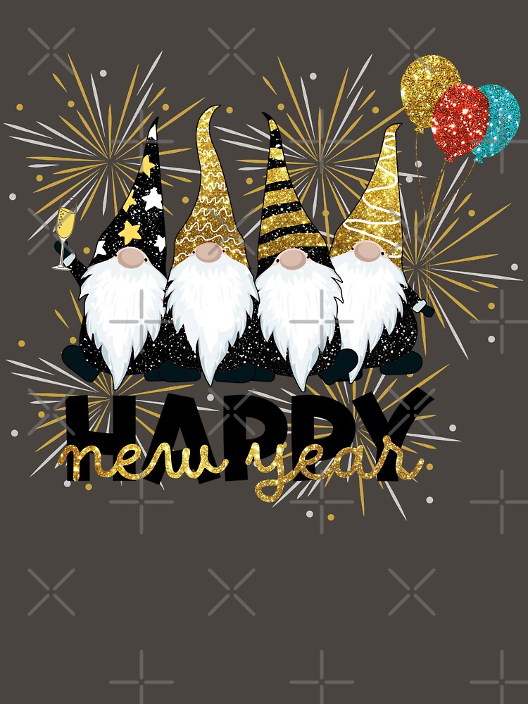 Happy New Year by RockBeeDesigns T-Shirts, Hoodie, Sweatshirt | BlankRebels.com (Image 3)