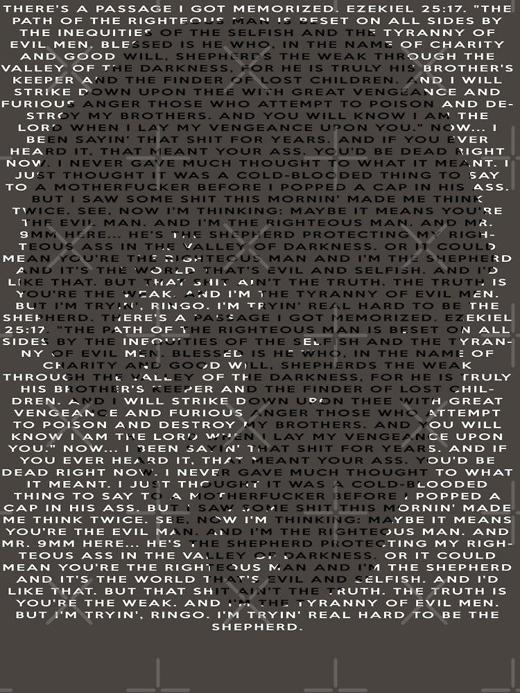 Ezekiel 25:17 by JohnLucke