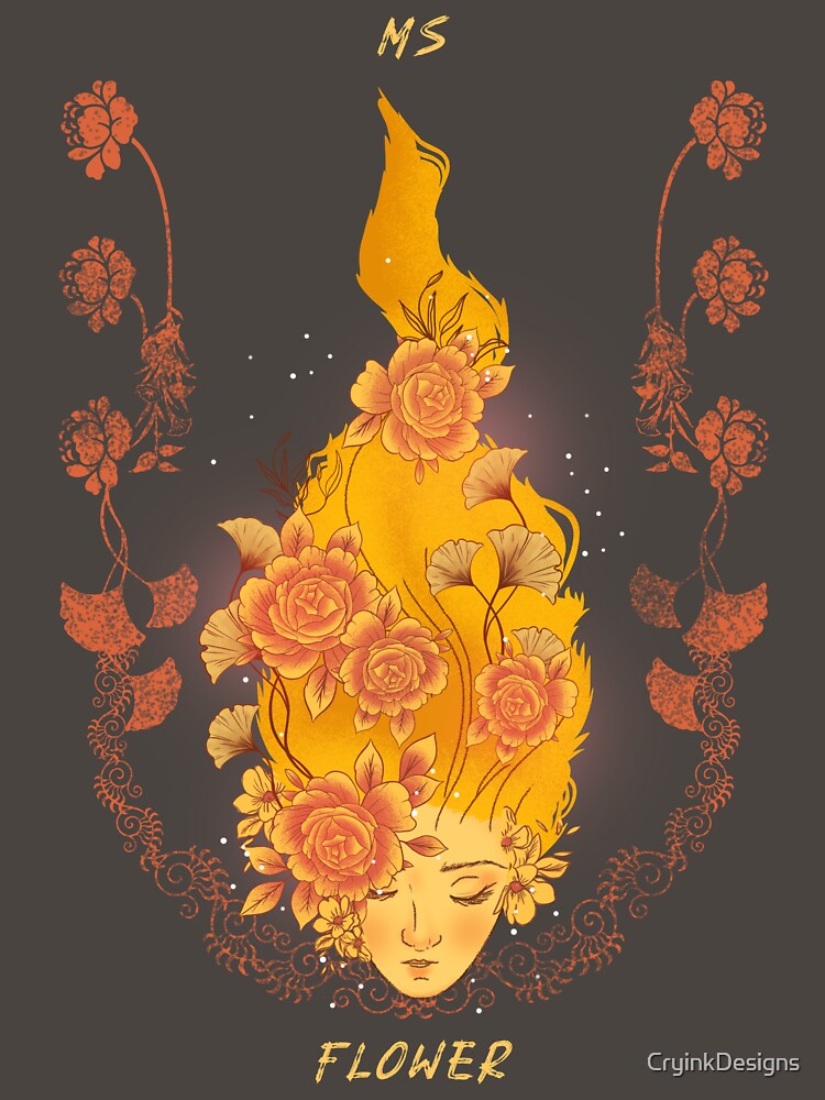 Ms Flower Fiery Beauty T-Shirts, Hoodie, Sweatshirt