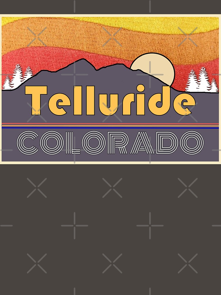Telluride Colorado, Vacation, Ski, Snow Board, Hiking, Sunset, Mountains by BubbaCommerce T-Shirts, Hoodie,... (Image 3)