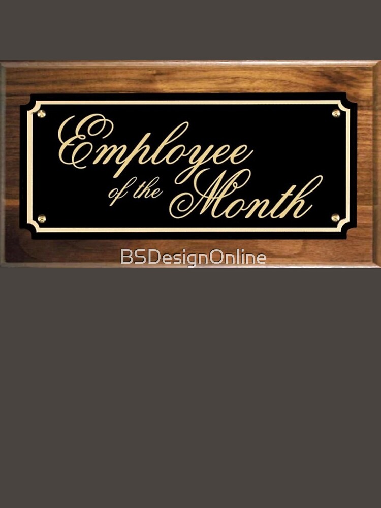 Employee of the Month - Unique and Original Design by BSDesignOnline