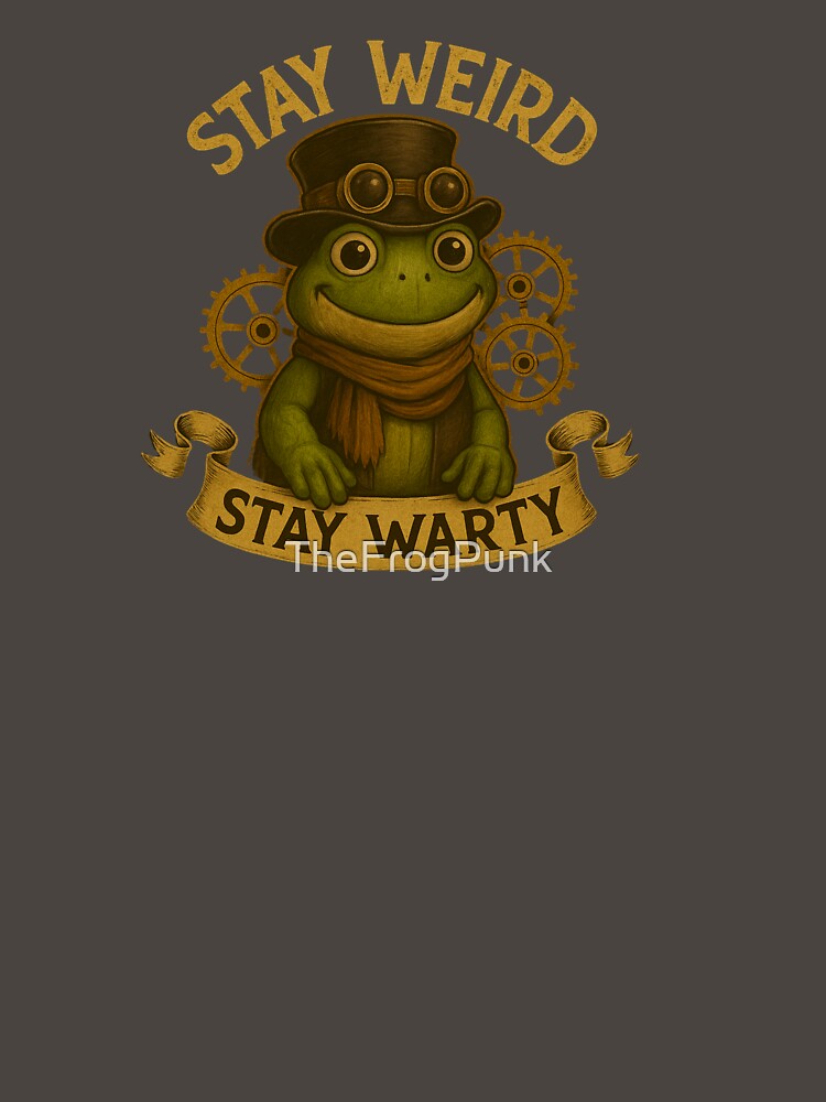 Stay weird, stay warty by TheFrogPunk T-Shirts, Hoodie, Sweatshirt | BlankRebels.com (Image 3)