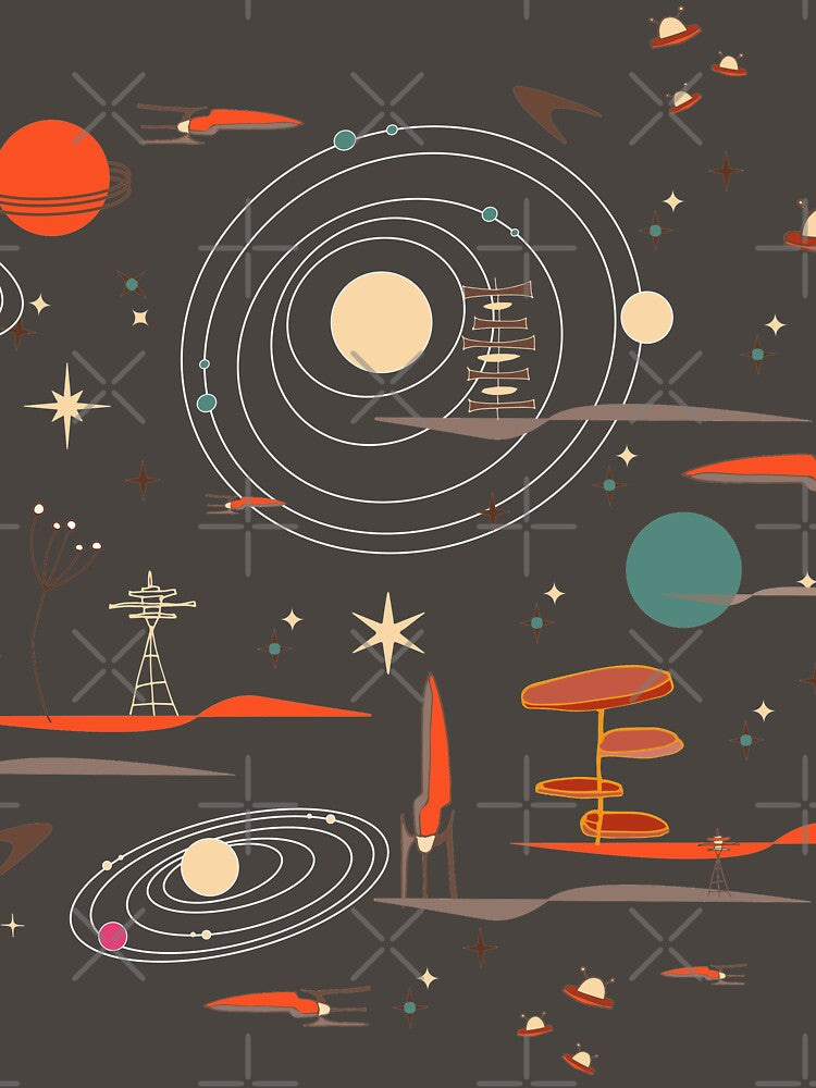 Intergalactic Adventures Red by susycosta