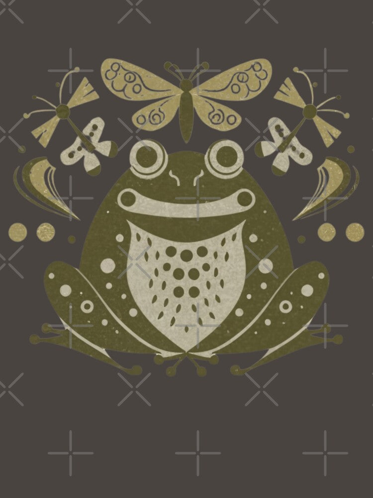 Dark Cottagecore Fairy Grunge Frog and Flies by MeadowLoom T-Shirts, Hoodie, Sweatshirt | BlankRebels.com (Image 3)