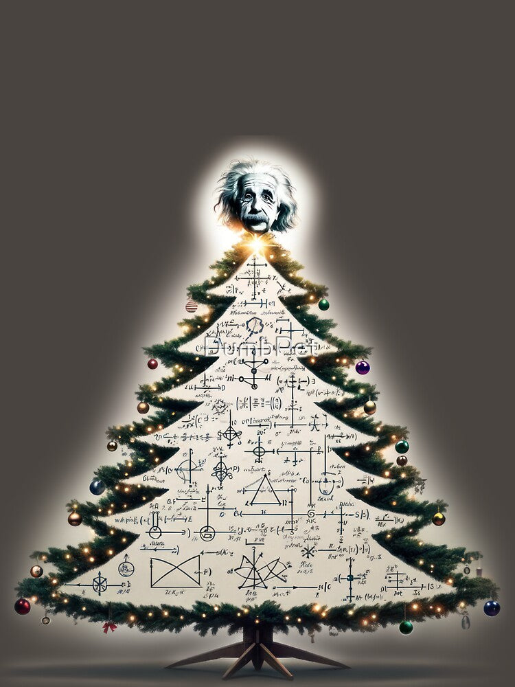 The Relativity of Christmas Cheer - Christmas T-shirt by DumbPet Hoodie, Sweatshirt | BlankRebels.com (Image 3)