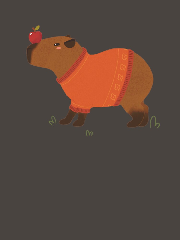 Autumn Capybara by Samantha Ammon T-Shirts, Hoodie, Sweatshirt | BlankRebels.com (Image 3)