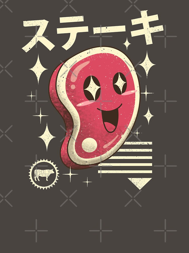 Kawaii Steak T-Shirts, Hoodie, Sweatshirt
