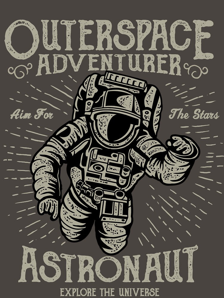 Astronaut'- Outer space adventure by Taz-Clothing T-Shirts, Hoodie, Sweatshirt | BlankRebels.com (Image 3)