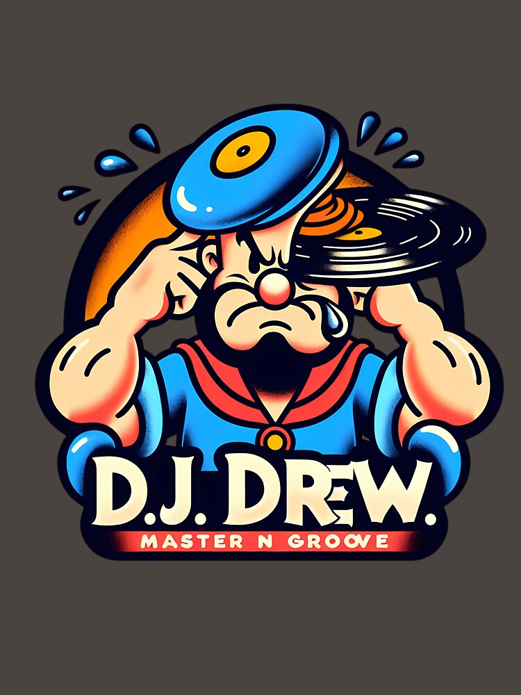 DJ Drew Master n Groove logo by 4 Paws Brewing Co T-Shirts, Hoodie, Sweatshirt | BlankRebels.com (Image 3)