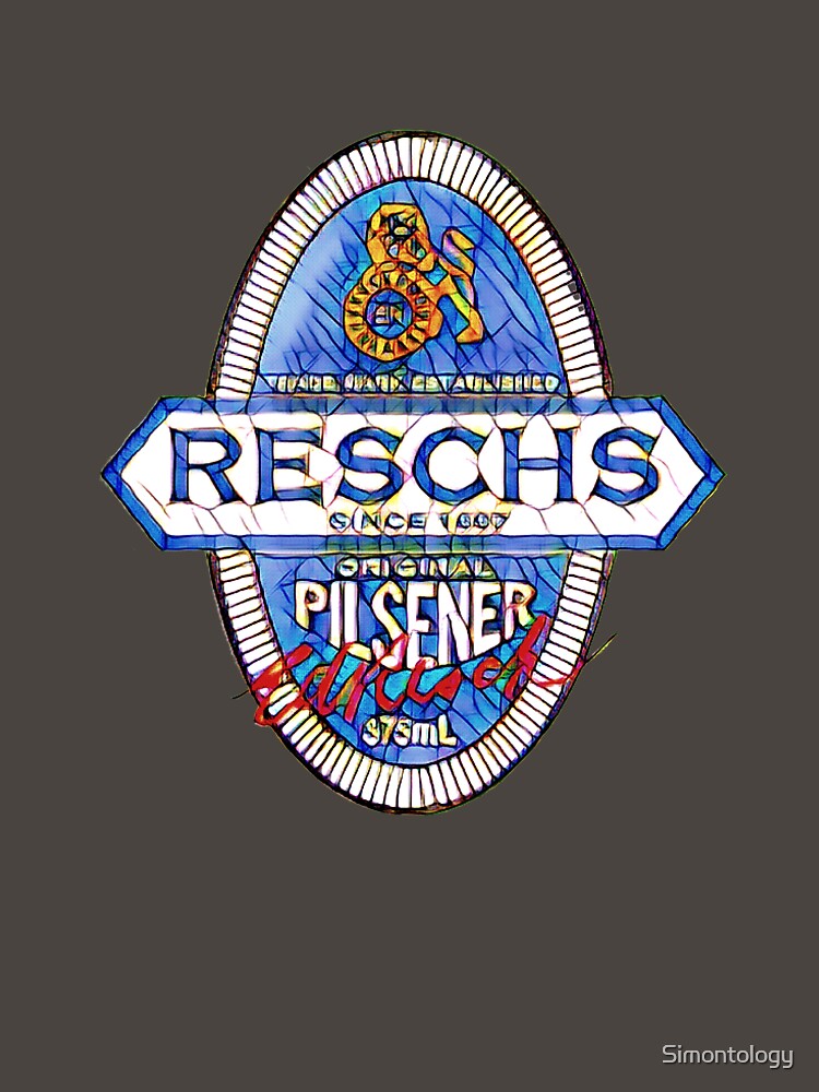 RESCHS PILSENER Beer Label by Simontology T-Shirts, Hoodie, Sweatshirt | BlankRebels.com (Image 3)