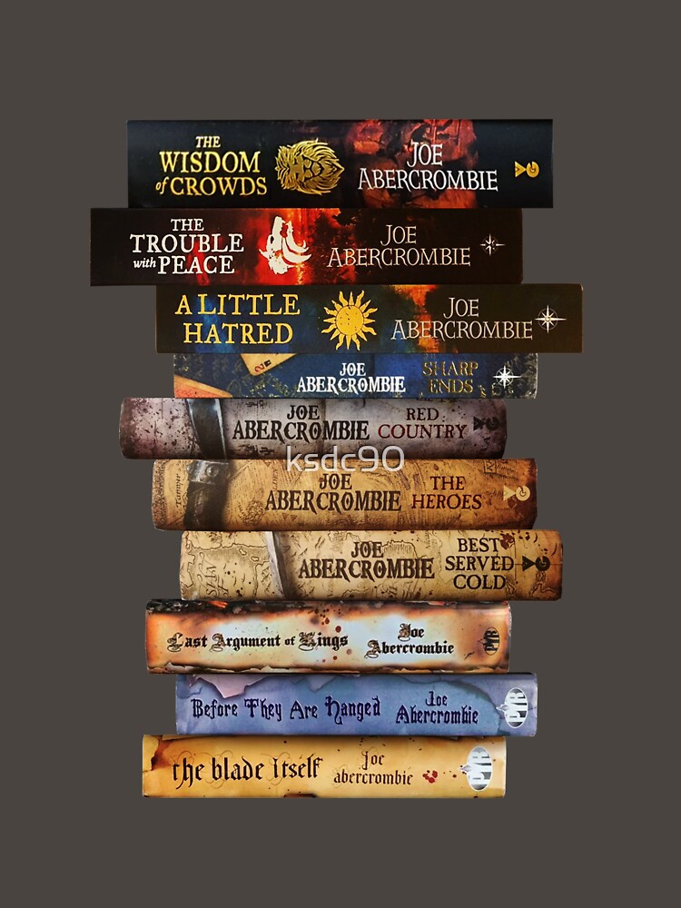 Joe Abercrombie Book Stack by ksdc90