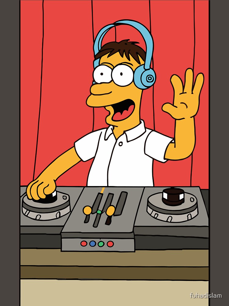 DJ Imagined Matt Groening T-Shirts, Hoodie, Sweatshirt
