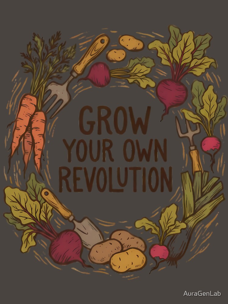 Grow Your Own Revolution by AuraGenLab T-Shirts, Hoodie, Sweatshirt | BlankRebels.com (Image 3)