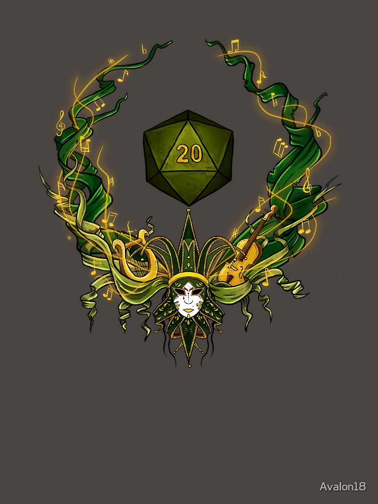 DnD - bard by Avalon18 T-Shirts, Hoodie, Sweatshirt | BlankRebels.com (Image 3)
