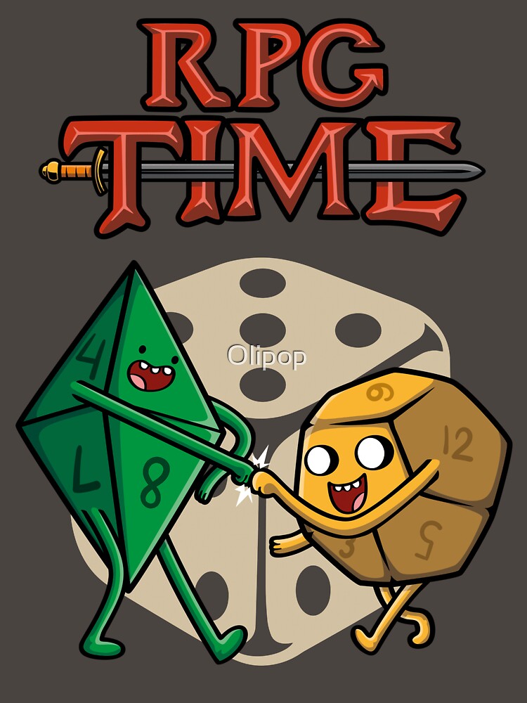 RPG Time by Olipop T-Shirts, Hoodie, Sweatshirt | BlankRebels.com (Image 3)
