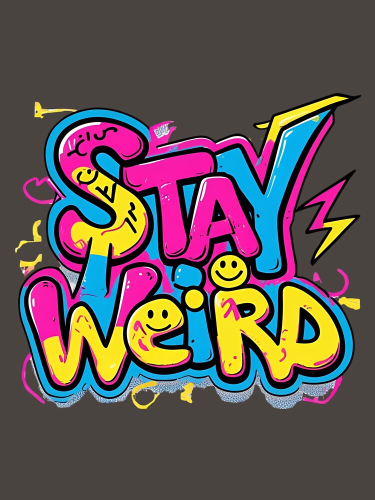 Stay Weird by TEE-MAC Hoodie, Sweatshirt | BlankRebels.com (Image 3)