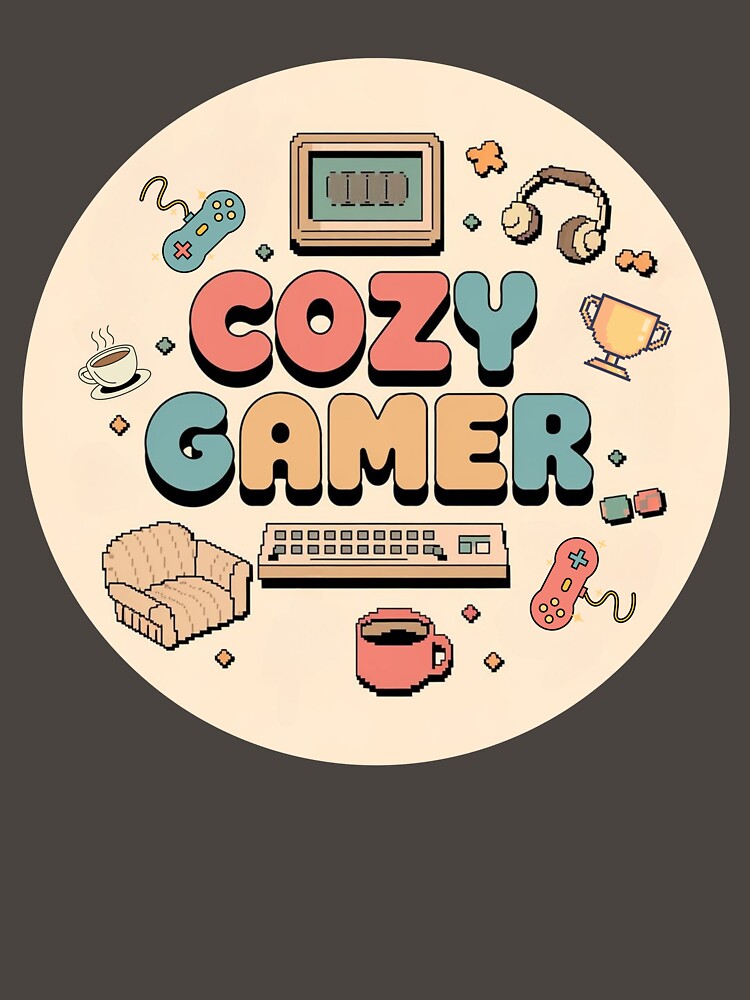 Retro Gaming - Cozy Gamer by SzymonC000zyArt