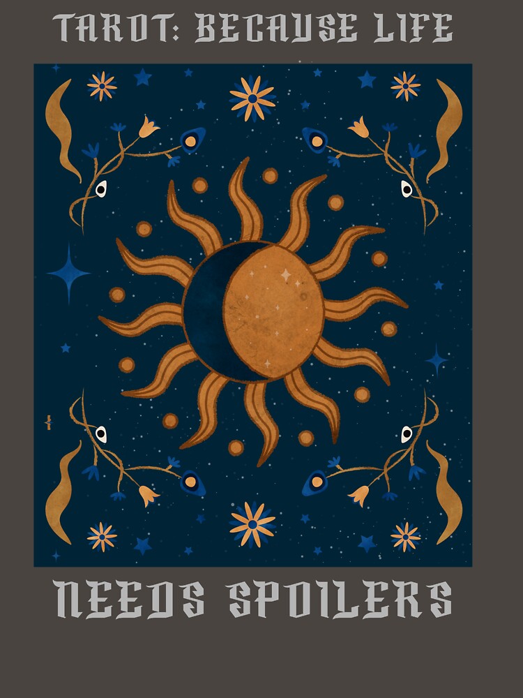 Tarot: Because Life Needs Spoilers by Great New Tees Hoodie, Sweatshirt | BlankRebels.com (Image 3)