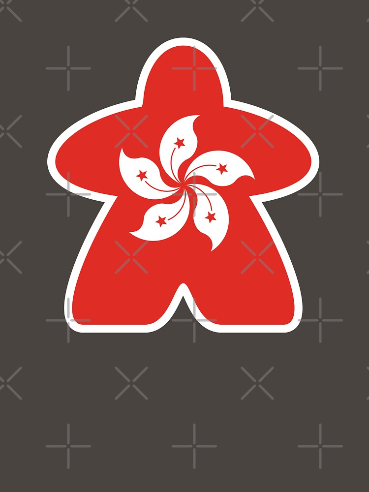 Hong Kong Meeple by brainthought T-Shirts, Hoodie, Sweatshirt | BlankRebels.com (Image 3)